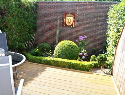 Haus Störtebeker: 3 minutes from the beach, sheltered south-facing terrace, central