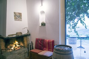 Interior - Country house in the olive grove with breathtaking views for every season (Messinia)