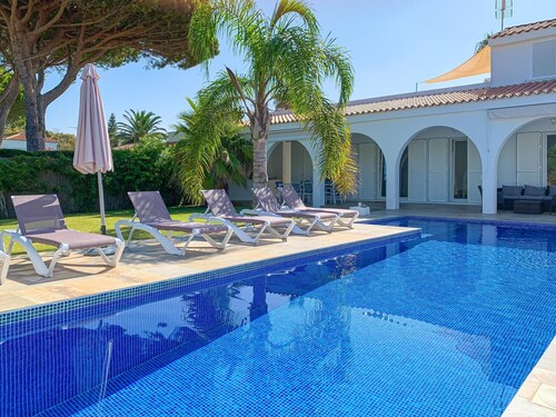 Strandnahe Villa mit privatem Pool in Fuente del Gallo mit schönem Garten, mit Klimaanlagen und Wifi Internet - Villa Marko -