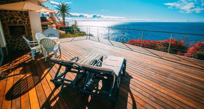 Ferienhaus mit fantastischem Meerblick  in erster Reihe