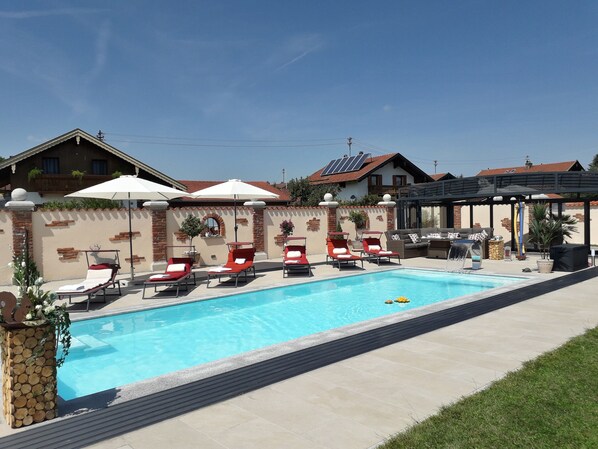 Una piscina climatizada