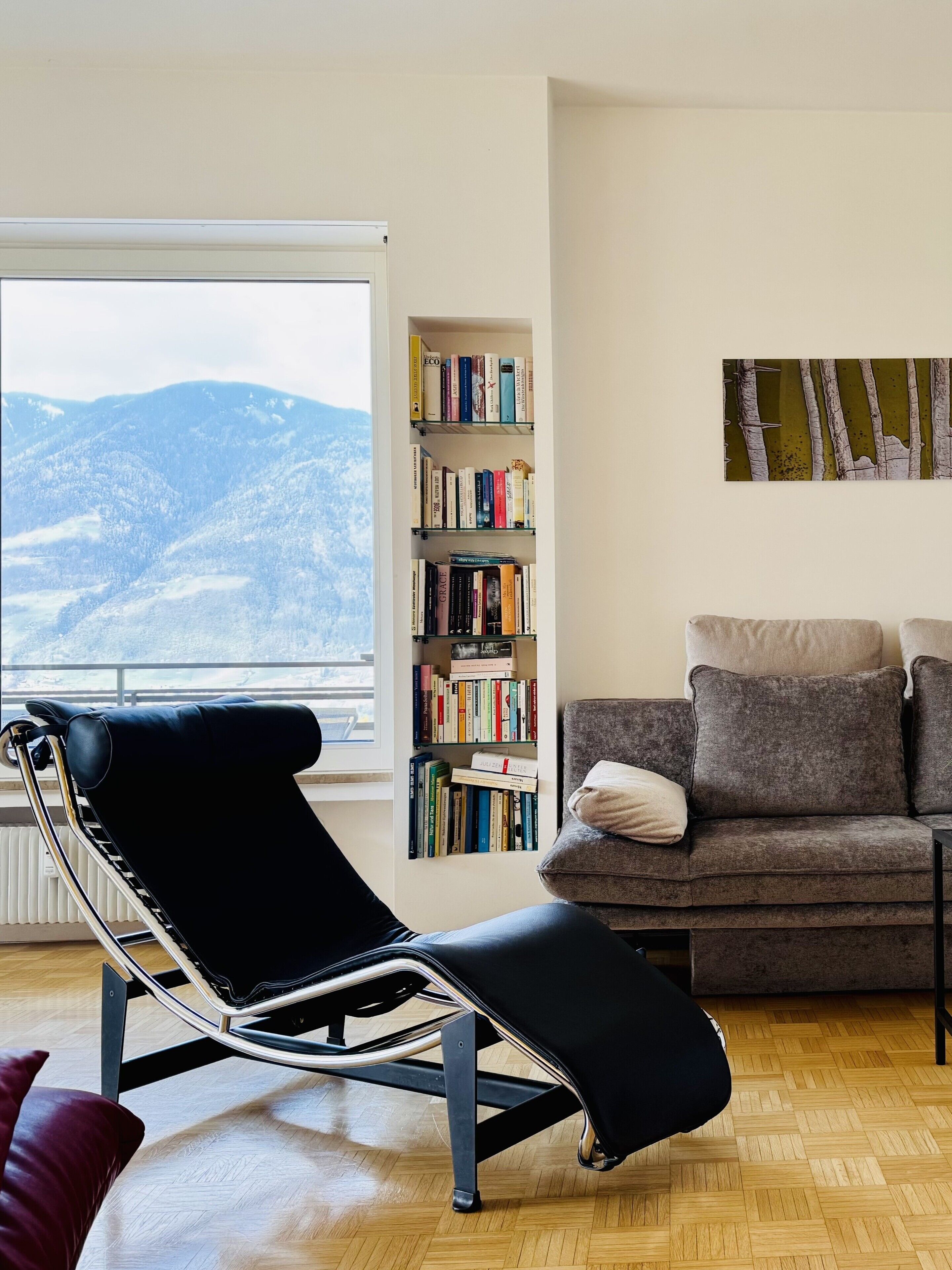 Fernseher, DVD-Player, Bücher