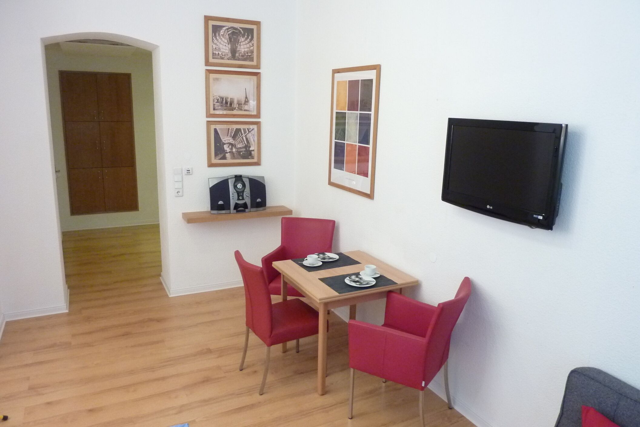 Lessing apartment central and quiet in Düsseldorf for 1 to 3 people