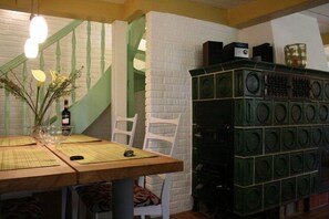 Dining - Fantastic thatched cottage on the North Sea coast with a separate sauna house (Dagebüll)