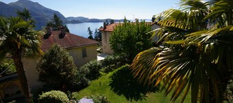 Moderne, rustique, logement avec 1 bonne ambiance, sur côte ouest du Lac Majeur