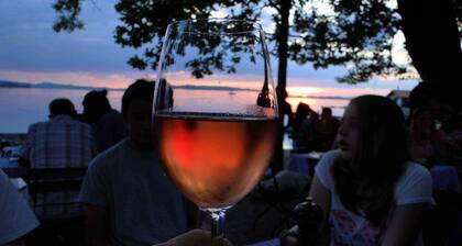 Sonnenhelle große Komfort-Ferienwohnung mit Bergblick am Chiemsee