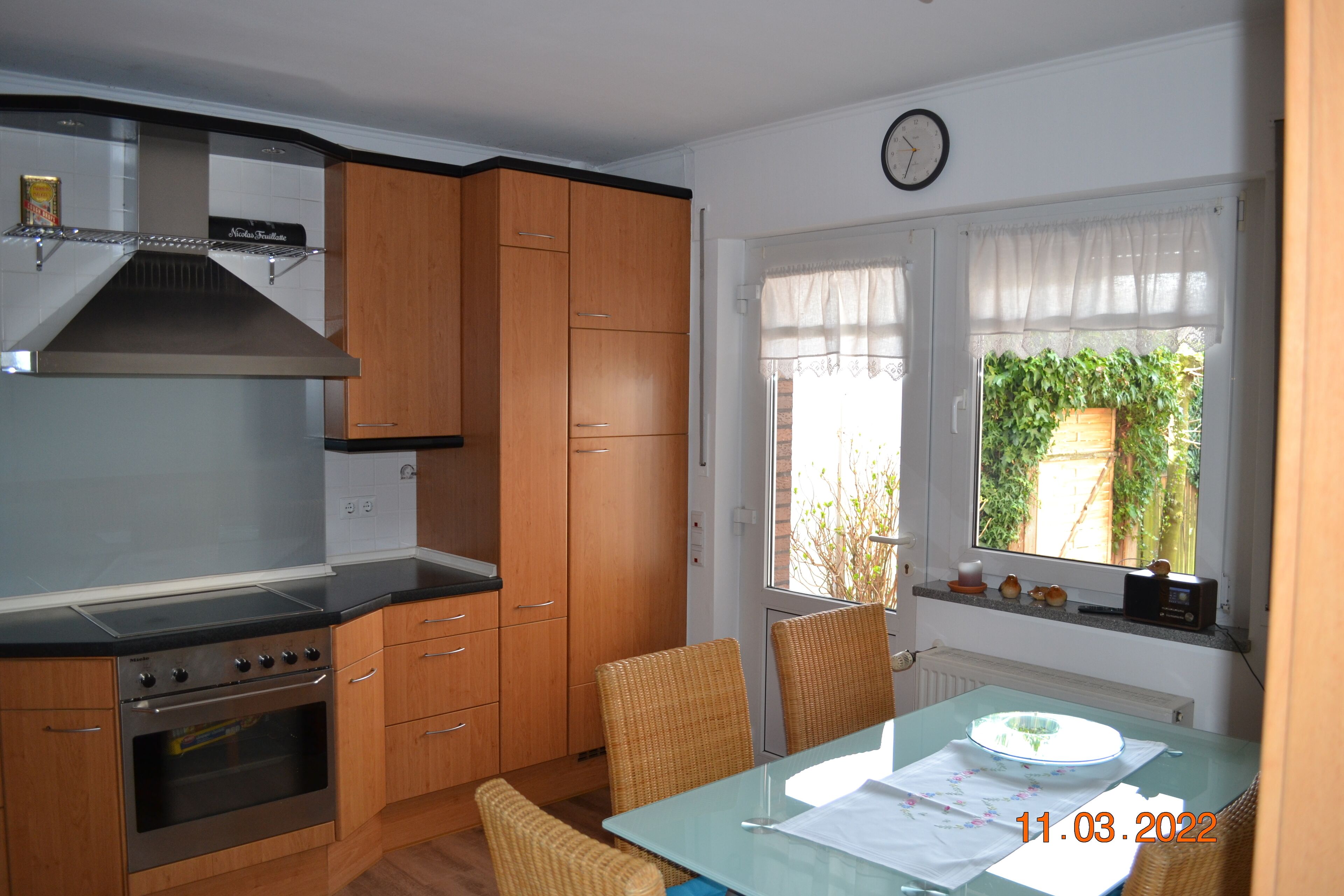 Apartment for 6 people with garden. For fitters and cyclists