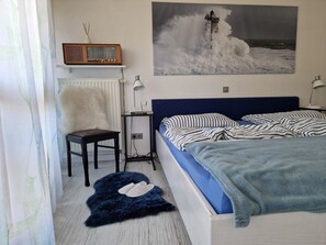 2 sovrum, strykjärn/strykbräda och gratis wi-fi