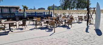 Cozy apartment with a small garden, close proximity to the beach and promenade