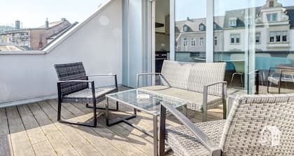 Stylish penthouse apartment with terrace in best location with grand piano