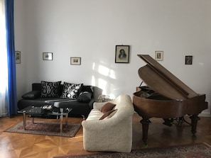 TV, fireplace, DVD player, ping pong - spacious 88 m² apartment in the 1st. floor (Wien)