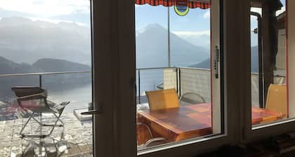 Mini villa directamente al tren Rigi y Rigi muy bueno para practicar senderismo, natación, bienestar