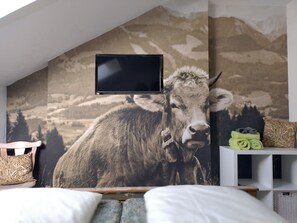 1 bedroom, iron/ironing board, free WiFi, bed sheets - Bergnescht: Mountain view, WLAN, close to the lift, special prices & cable car unlimited incl. (Oberstdorf)