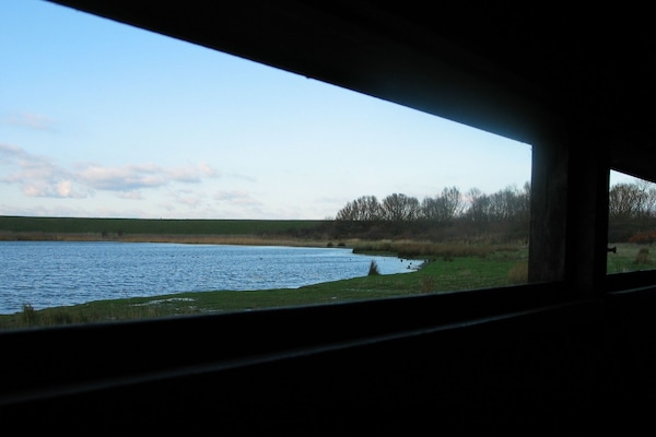 Blick vom beobachtungshütte Wissenkerke