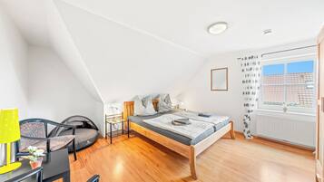 3 chambres, fer et planche Ă repasser, Wi-Fi gratuit