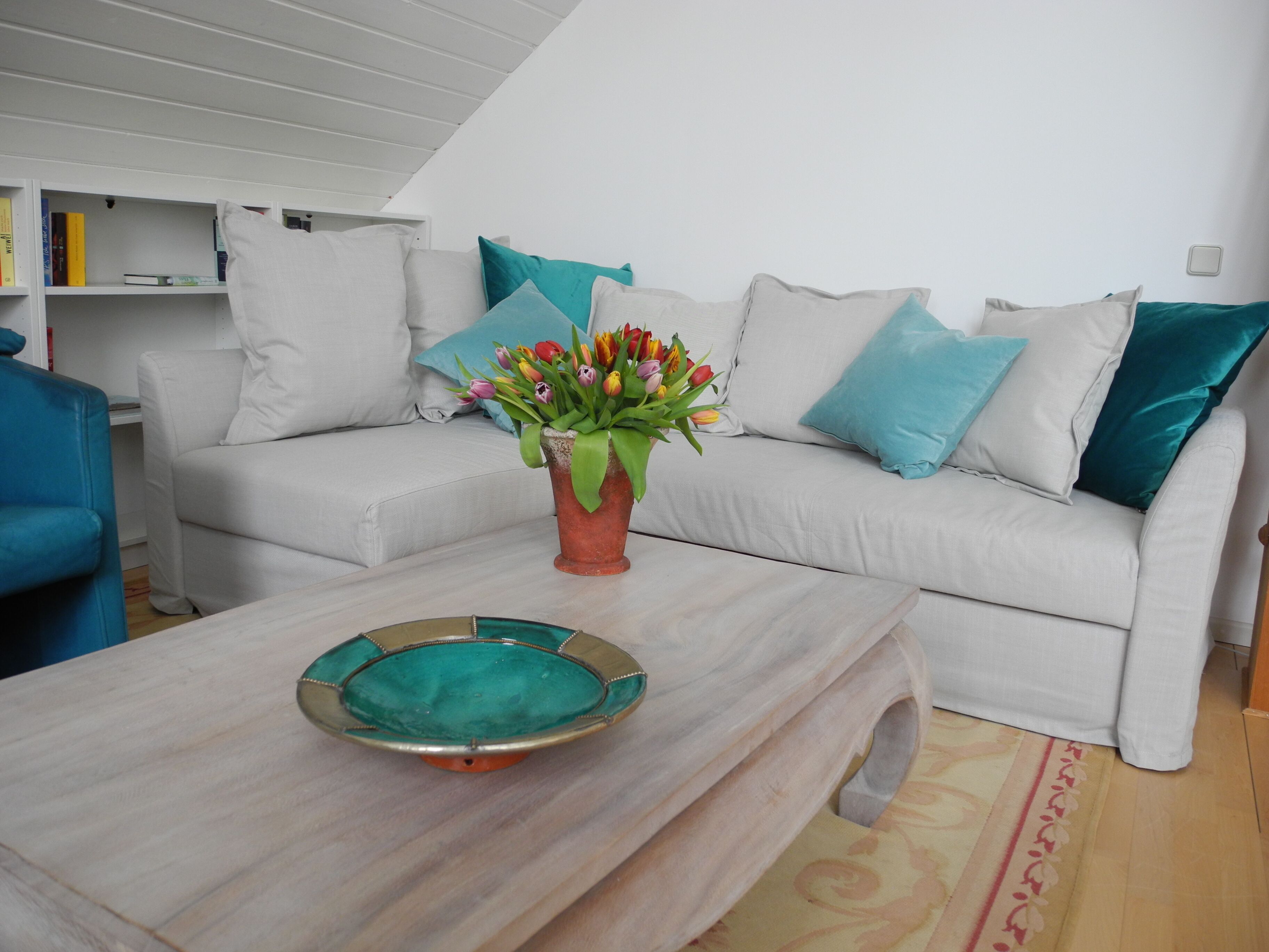 Studio apartment in a dreamy and quiet garden in the immediate vicinity of the lake