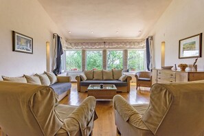 Fernseher, Kamin