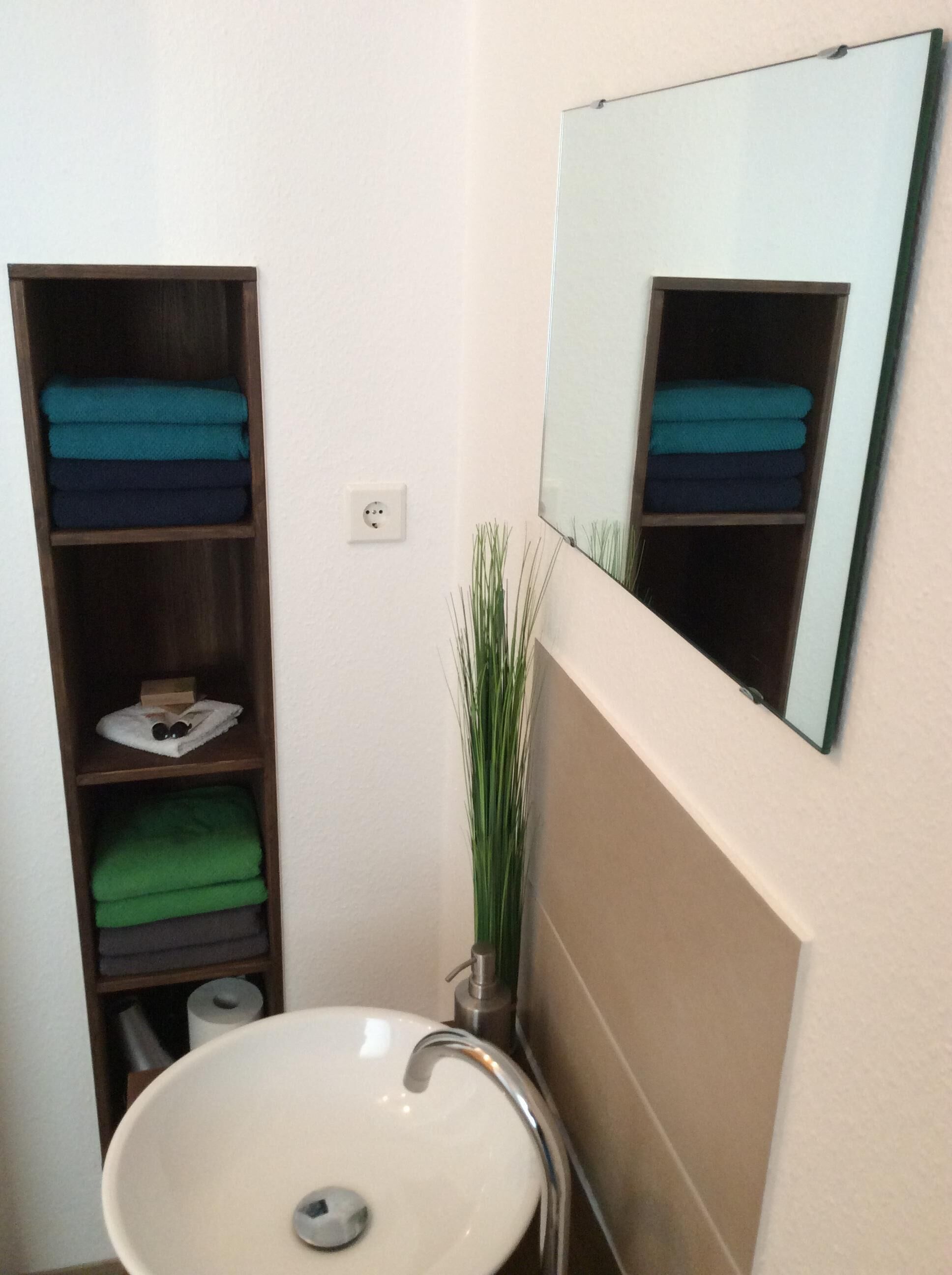 Badezimmer 1 - Handtücher inklusive 