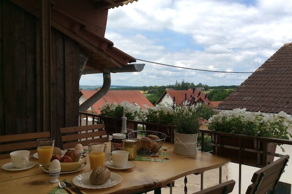 Frühstück im Freien