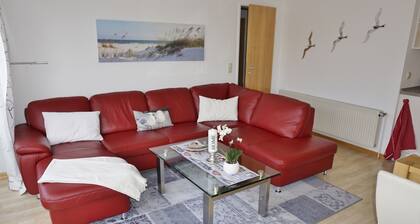 helle ,moderne Wohnung mit Deichblick in Strandnähe,familienfreudlich