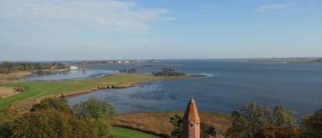 Utsikt mot havet/stranden
