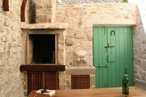 Enceinte de l’hébergement