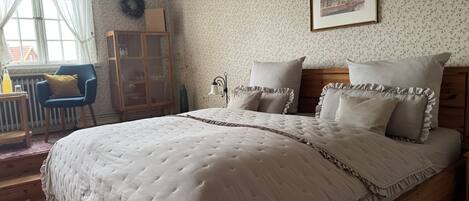 1 室のベッドルーム、WiFi、ベッドシーツ