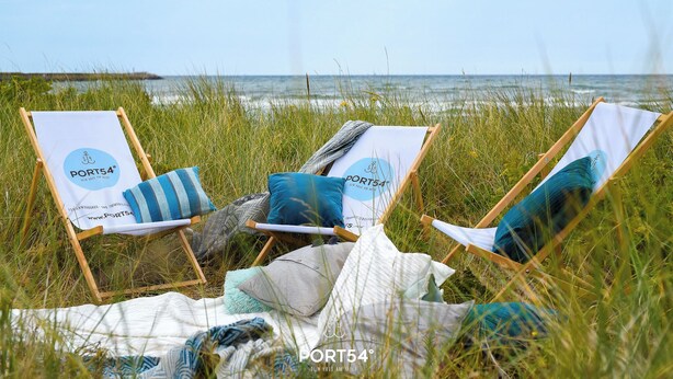 Tæt på stranden