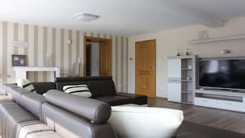 Smart-TV, DVD-Player, Bücher, Videothek