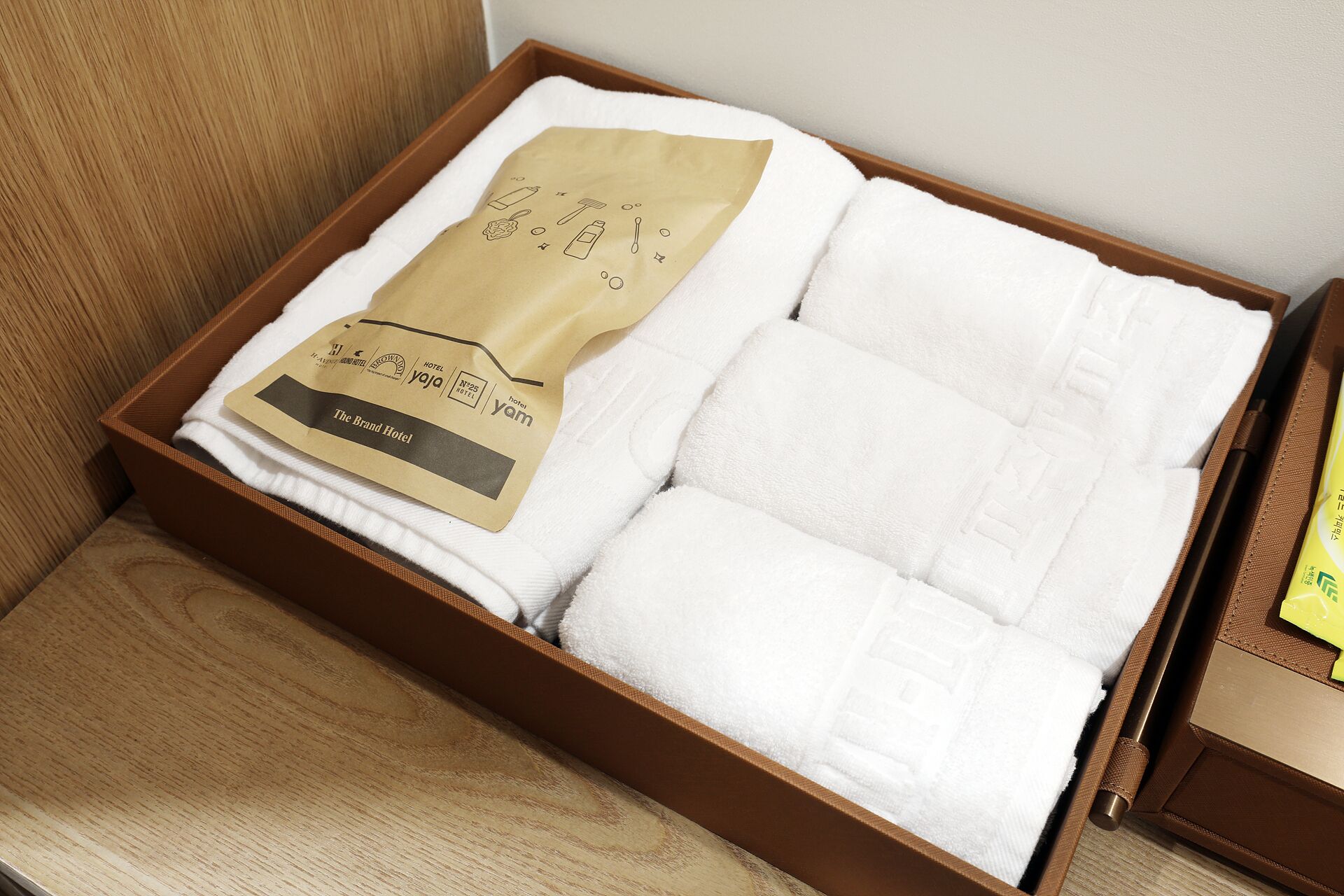 free toiletries, hair dryer, bathrobes, slippers