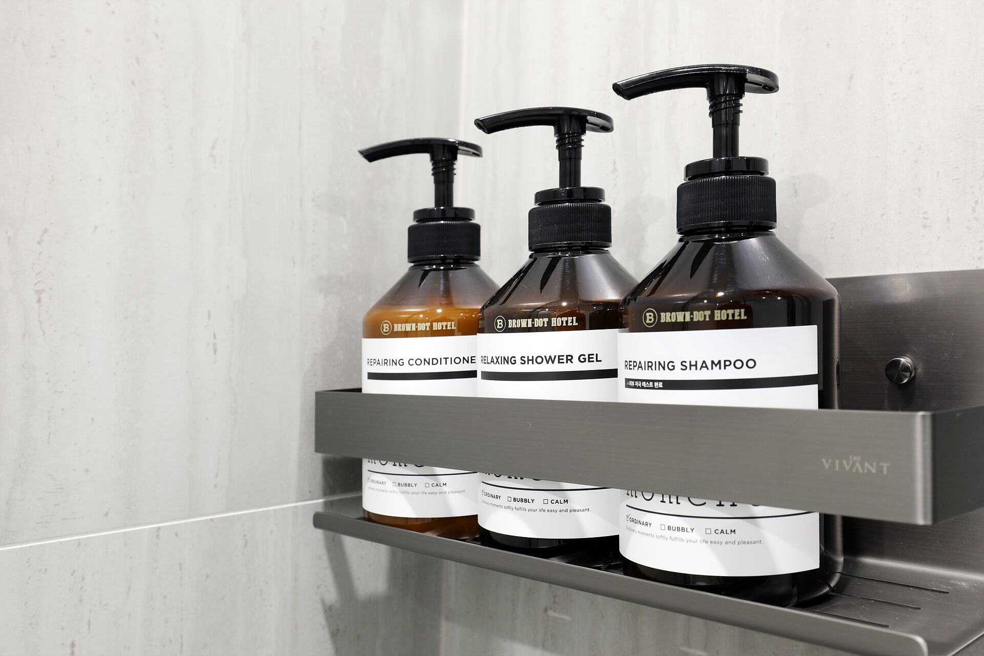 free toiletries, hair dryer, bathrobes, slippers