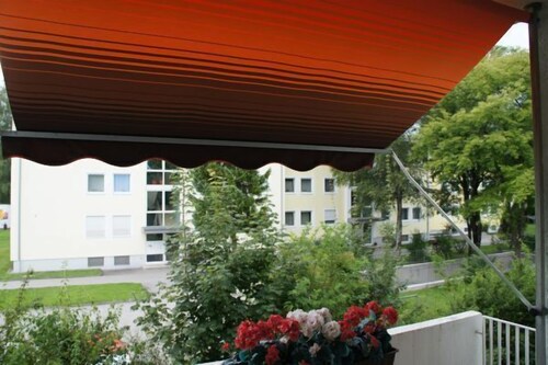 Gemütliche Stadtwohnung mit Carport für 2 bis 5 Personen in Thermennähe