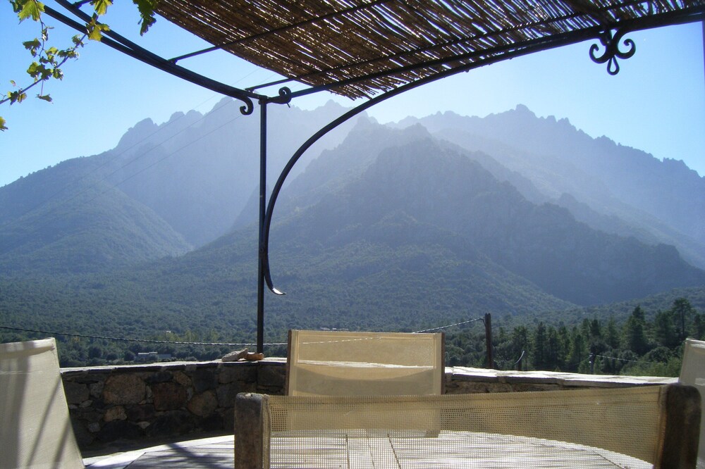 LE CAPU BIANCU CENTER CORSICA NEAR THE ASCO GORGES NOT FAR FROM THE SEA