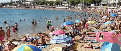 Una spiaggia nelle vicinanze