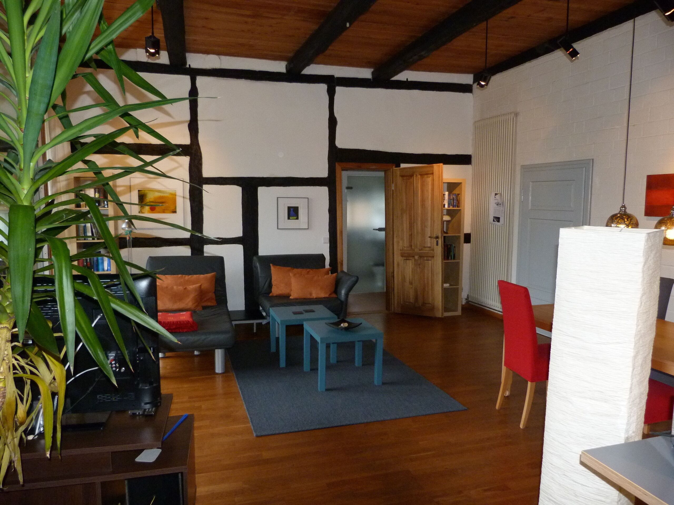 Living in the old farmhouse