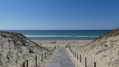 Wooden villa with swimming pool, Cap Ferret, 8 people