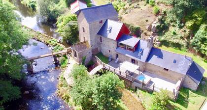 Charming mill Brittany France