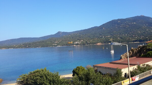 Uitzicht vanuit accommodatie