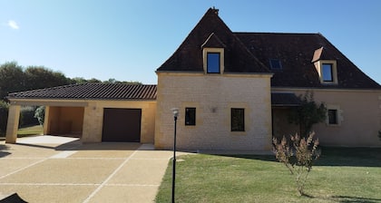 Villa Pesquier Périgord, beheiztes Hallenbad, in der Nähe von Sarlat