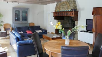 Smart-TV, DVD-Player, Tischfußball, Tischtennisplatte
