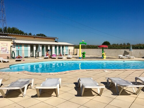 Mobile home with AIR CONDITIONING for 6 people near EUROPA PARK