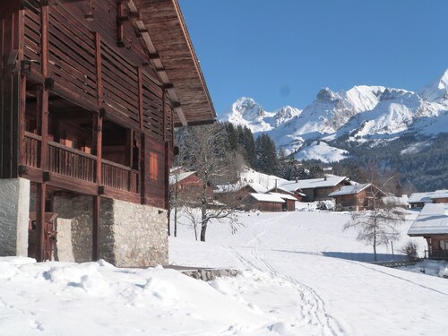  CHALET SAVOYARD MIT HERRLICHEM BLICK