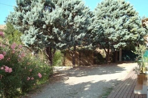 Overnattingsstedets uteområder