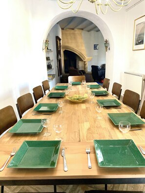 Dining - La Commanderie in Mormoiron - Cottage with pool- max. 11 pers. (Mormoiron)