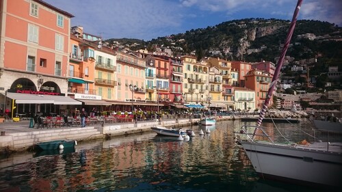 Erschwingliche Villa mit Charme in Villefranche-sur-Mer an der Vraie Côte D'Azur