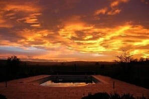 Alberca al aire libre 