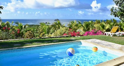 Villa Guadeloupe Saint François Accès Mer Piscine IGUANA BAY