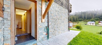 3-stjerners leilighet i moderne hytte nær Jouvencelles