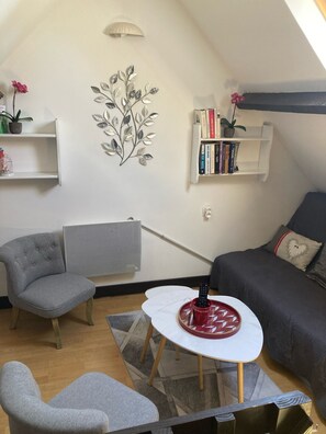 TV, ping pong, books