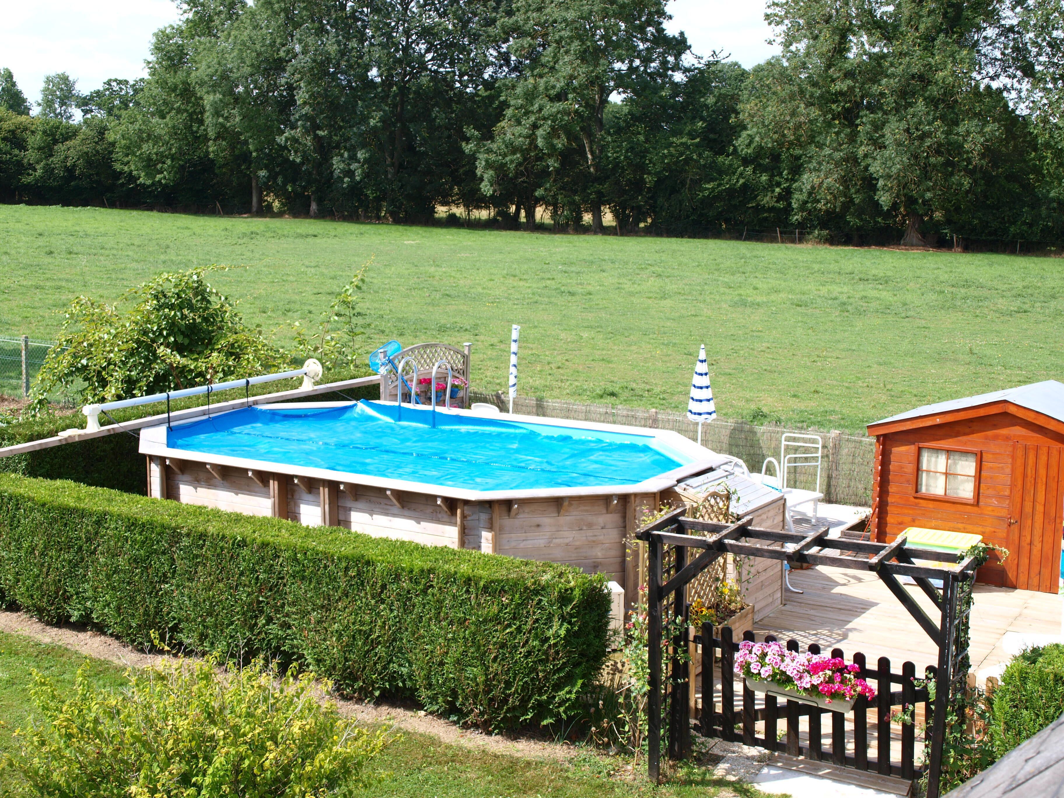 Et oppvarmet basseng